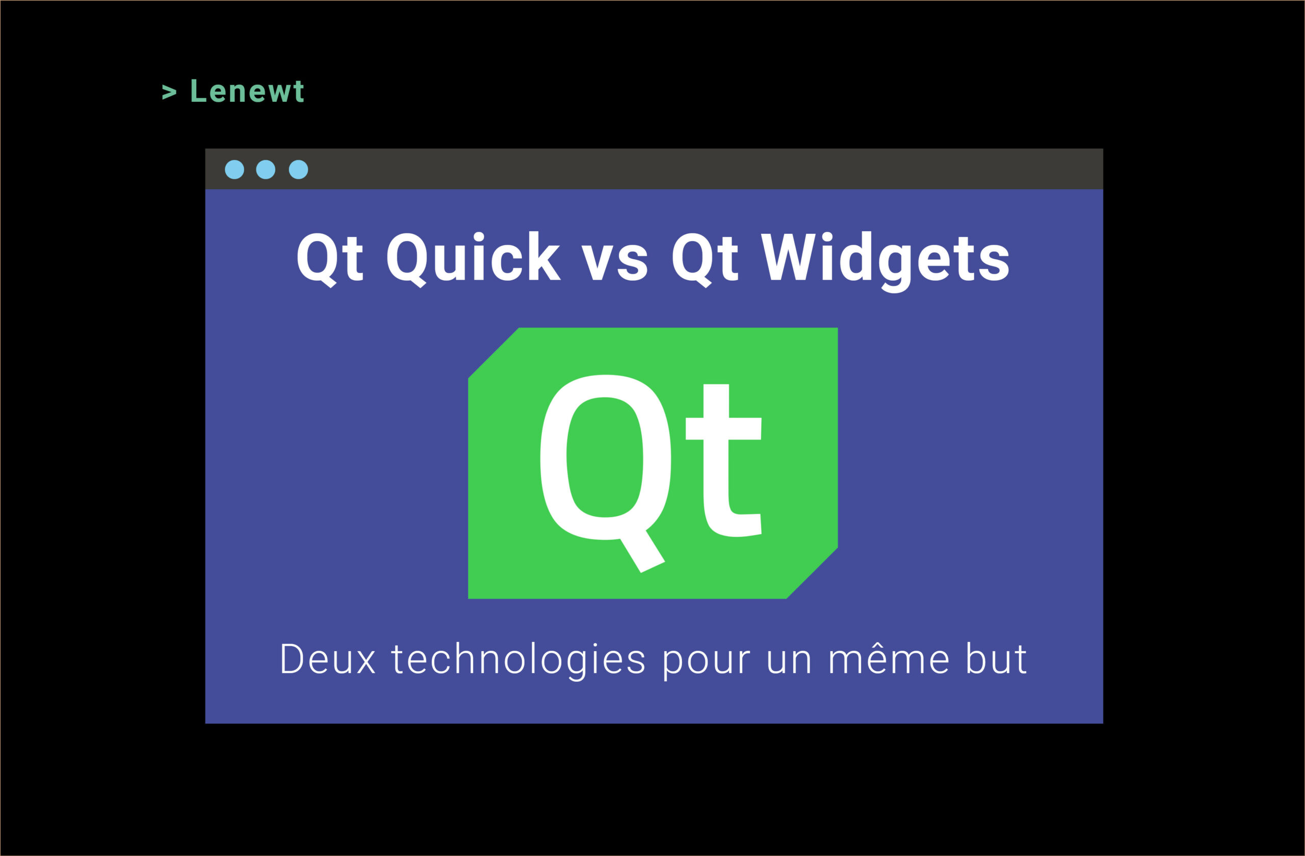 blog image Qt Quick vs Qt Widgets
